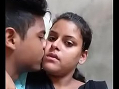 Desi college paramours hot kiss