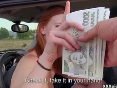Amateur Teen European Girl Suck Cock In Public For Money 23