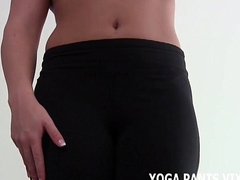 Since my yoga made you horny I will jerk you elsewhere JOI