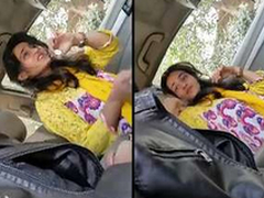 Today Exclusive- Bosomy Hot Look Desi Pak Unspecified Blowjob In Car