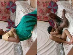 Today Exclusive- Desi Bhabhi Blowjob coupled with Hard Screwed By Economize on