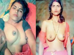 Today Exclusive- Desi Village Bhabhi Boob Pressing And Ridding Hubby Dick Part 3