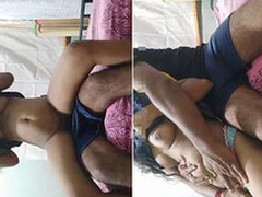 Today Exclusive- Desi Tamil Couple Romance and Wife Ridding Hubby Dick