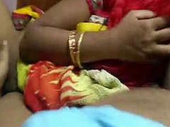 Indian Aunty Immutable Shagging with Condom Cover Dick