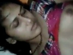 Cute Bhabi enjoying her lovers cock