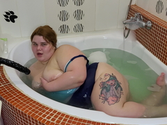 I love teasing you and playing with you! Watch and listen how I lack you to fuck me right in this hot bubble bath. My ass and tits are waiting for your touch. And my niggardly holes are dreaming of your hard thick cock!