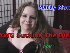 Pawg Marcy Monet can't wait to suck some old sponger dick and swallow some cum. Long version re-edit.