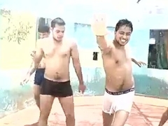 boys gay in underwear dance straight