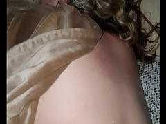Fucking my sleeping milf wife and cum primarily beautiful ass(real)